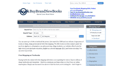 Desktop Screenshot of buybrandnewbooks.com