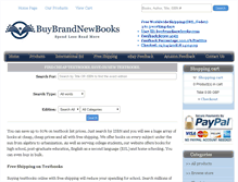 Tablet Screenshot of buybrandnewbooks.com